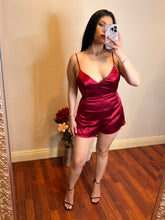 Load image into Gallery viewer, Jaclyn Satin Romper
